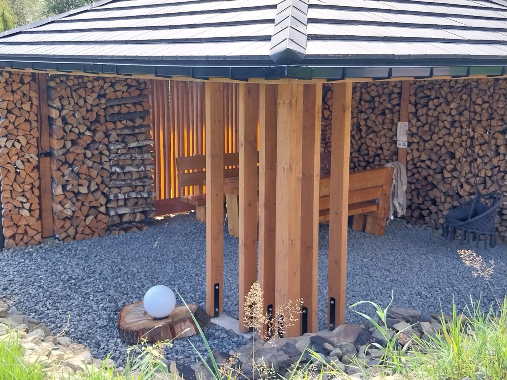 Projekt Swit - Domki Z Prywatna Jacuzzi I Sauna Живець Екстер'єр фото